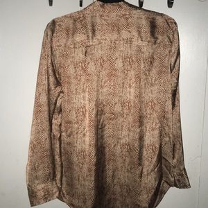 *NWT* Animal print blouse